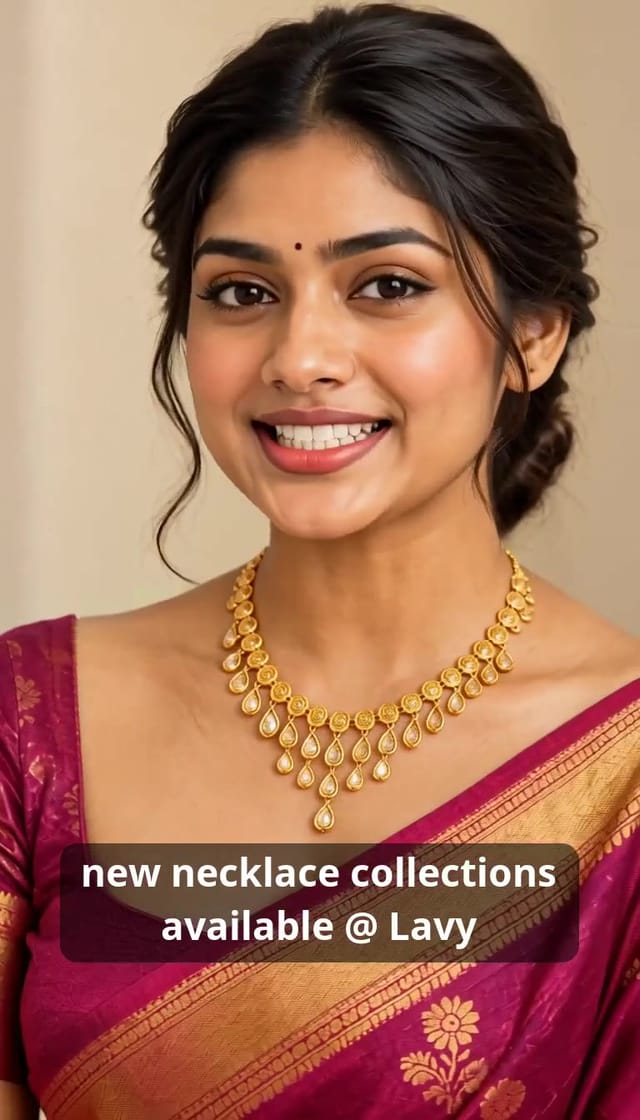 New Necklace Collections at Lavy thanga maaligai